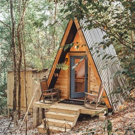 Appartamento Blue Brambler Glamping A-Frame Rockbridge Esterno foto