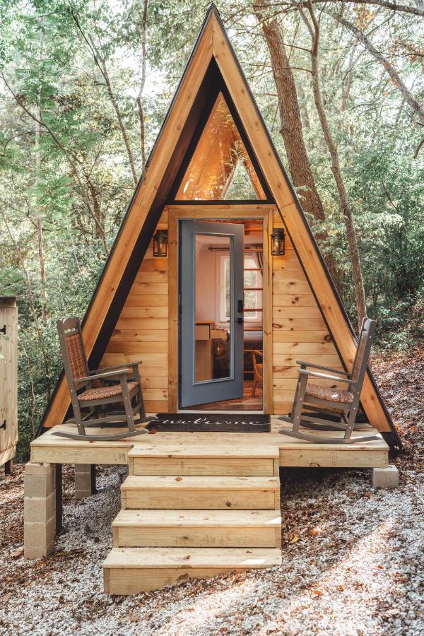 Appartamento Blue Brambler Glamping A-Frame Rockbridge Esterno foto