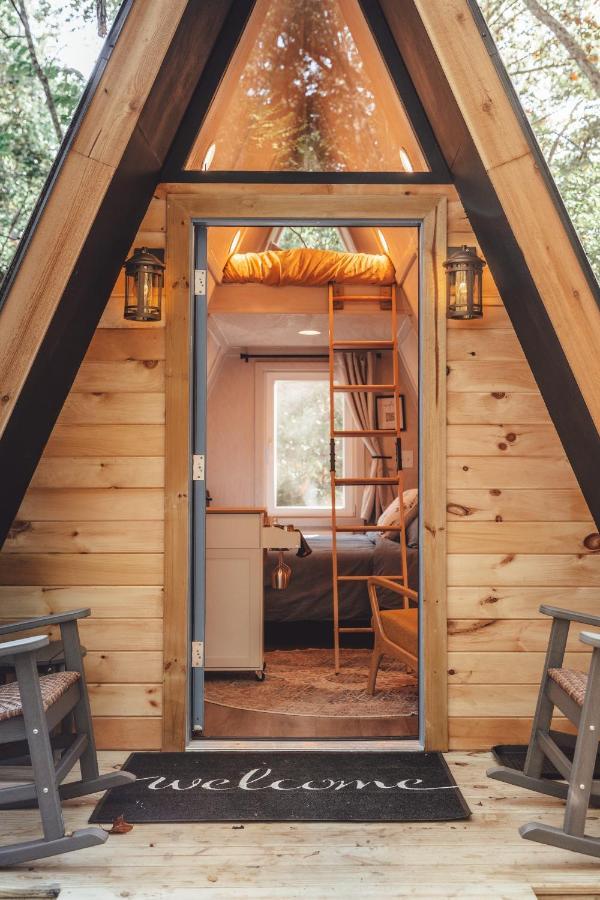 Appartamento Blue Brambler Glamping A-Frame Rockbridge Esterno foto