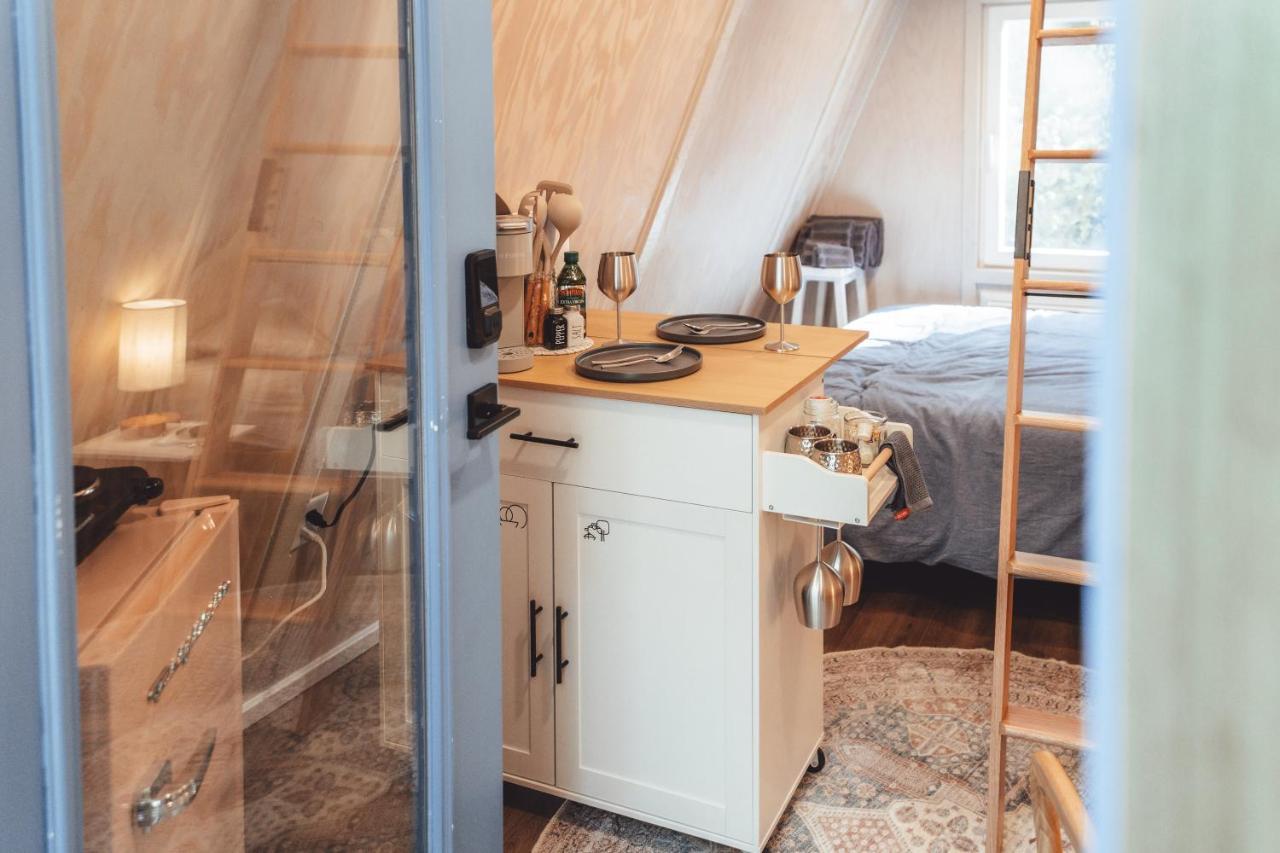 Appartamento Blue Brambler Glamping A-Frame Rockbridge Esterno foto