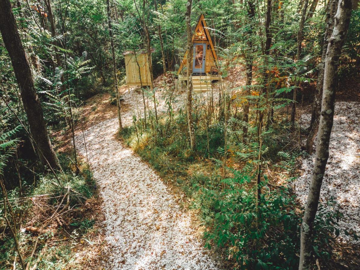 Appartamento Blue Brambler Glamping A-Frame Rockbridge Esterno foto