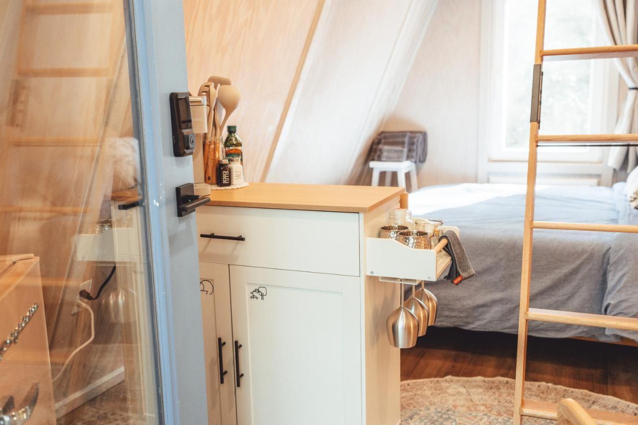 Appartamento Blue Brambler Glamping A-Frame Rockbridge Esterno foto