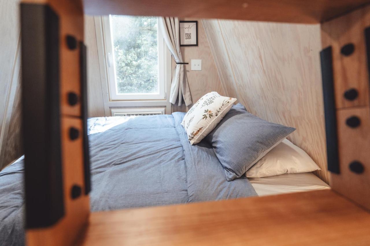 Appartamento Blue Brambler Glamping A-Frame Rockbridge Esterno foto