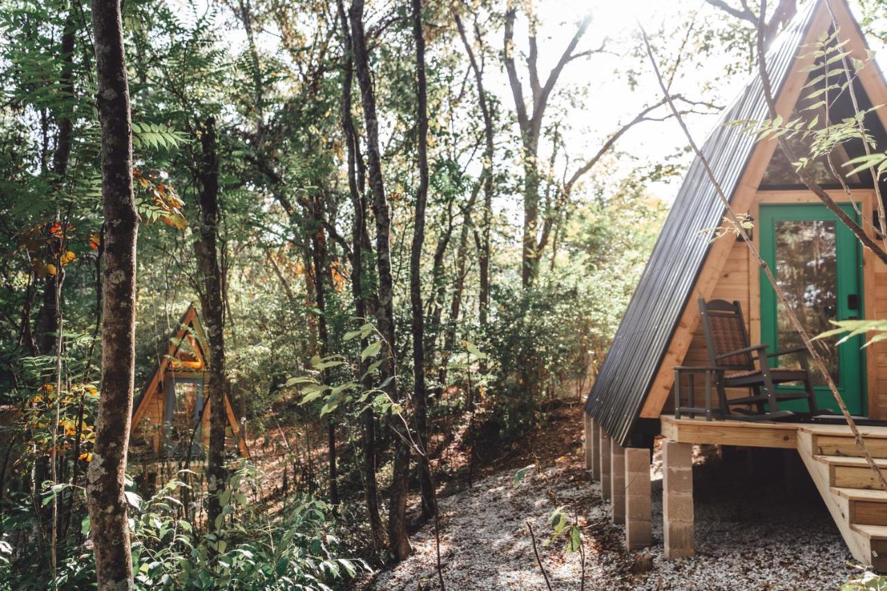 Appartamento Blue Brambler Glamping A-Frame Rockbridge Esterno foto