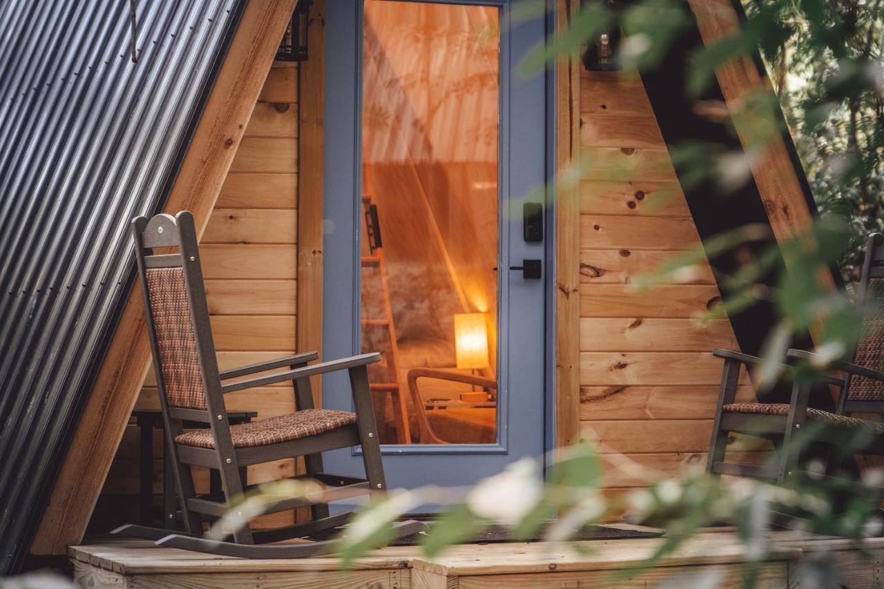 Appartamento Blue Brambler Glamping A-Frame Rockbridge Esterno foto