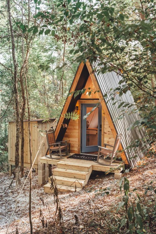 Appartamento Blue Brambler Glamping A-Frame Rockbridge Esterno foto