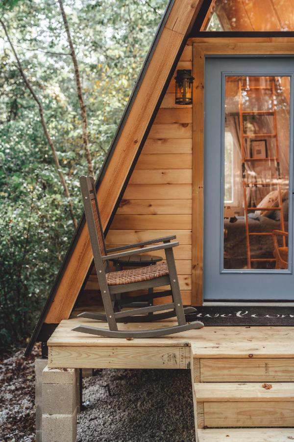 Appartamento Blue Brambler Glamping A-Frame Rockbridge Esterno foto