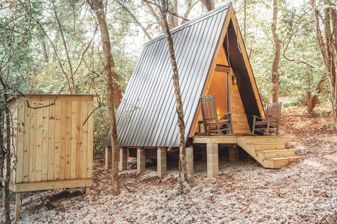 Appartamento Blue Brambler Glamping A-Frame Rockbridge Esterno foto