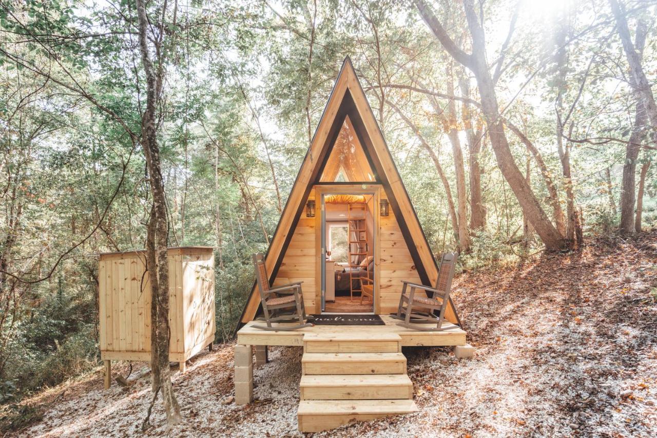 Appartamento Blue Brambler Glamping A-Frame Rockbridge Esterno foto