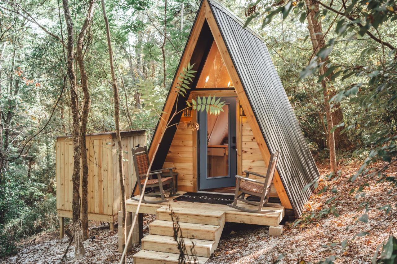 Appartamento Blue Brambler Glamping A-Frame Rockbridge Esterno foto