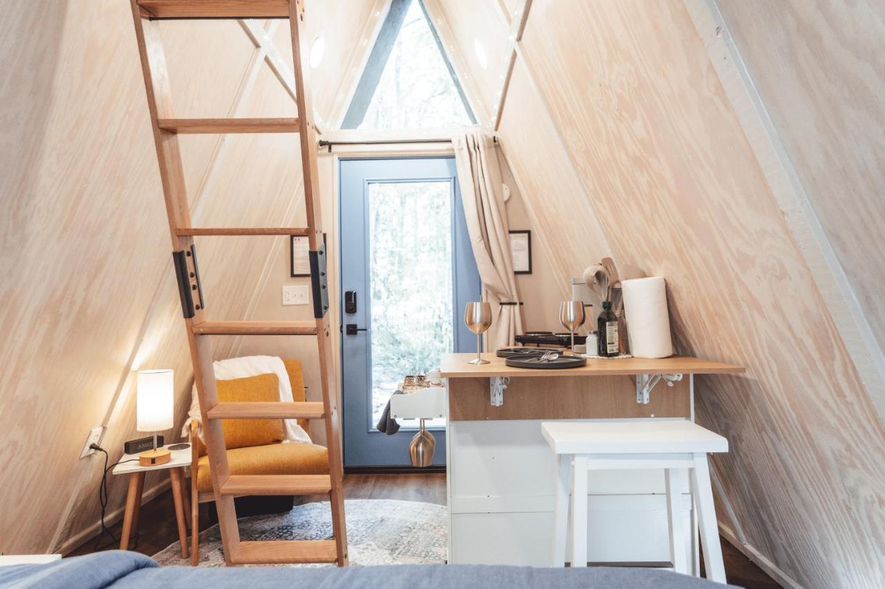Appartamento Blue Brambler Glamping A-Frame Rockbridge Esterno foto